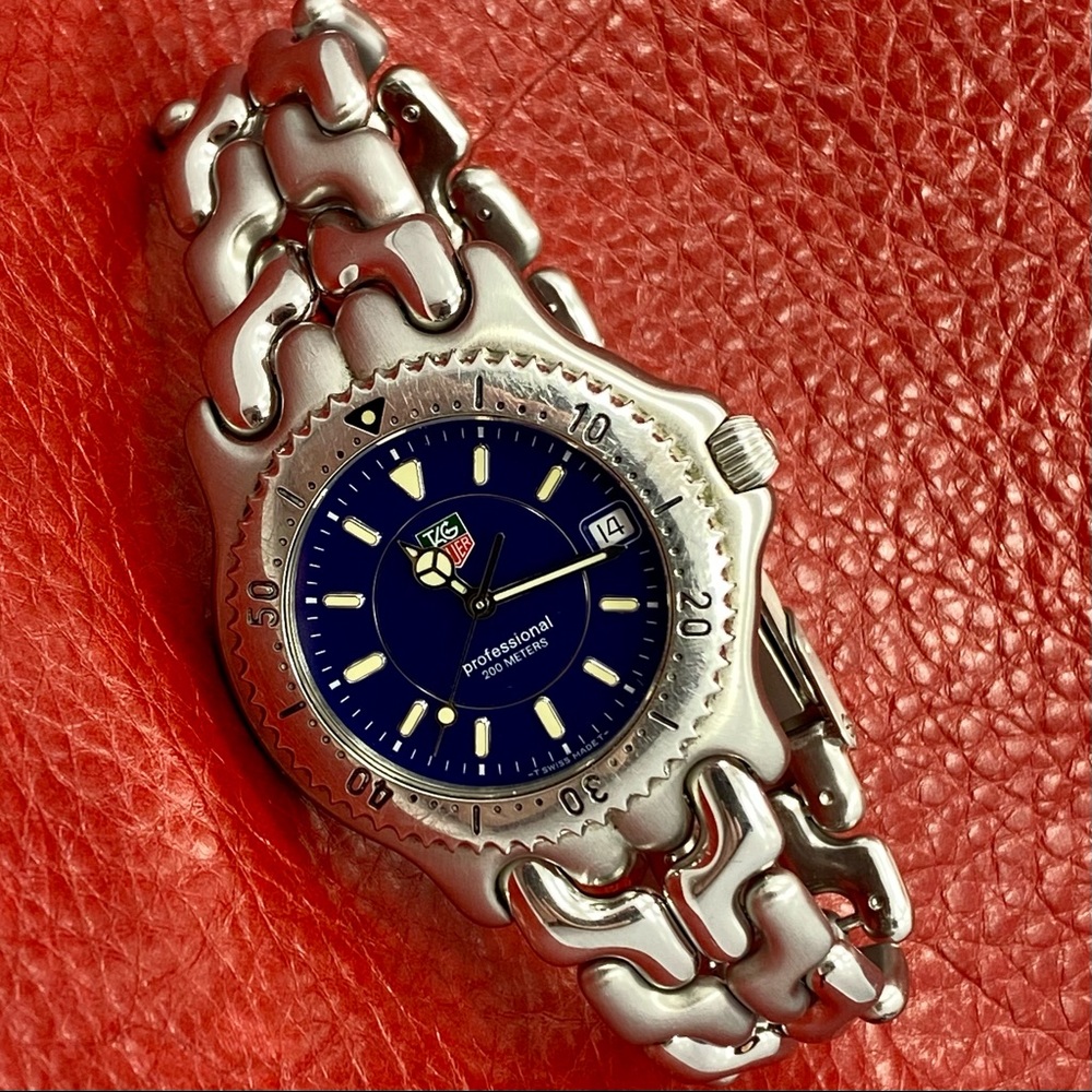 Men’s TAG Heuer S/el Link BLUE & Stainless